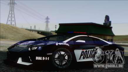 Lamborghini Aventador LP 700-4 Police für GTA San Andreas