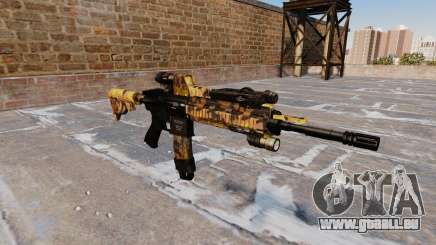 Fusil automatique Colt M4A1 Automne Camos pour GTA 4