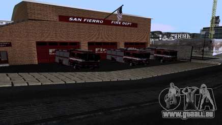 Updated San Fierro Fire Dept für GTA San Andreas