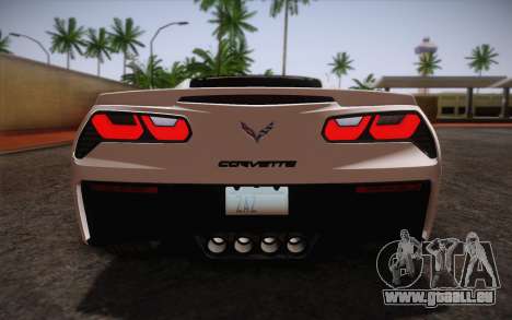 Chevrolet Corvette Stingray C7 2014 für GTA San Andreas