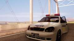 Daewoo Lanos Police für GTA San Andreas