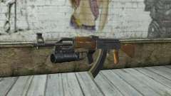 AK47 with GP-25 pour GTA San Andreas