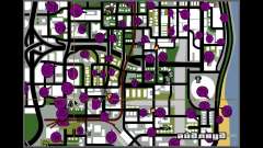 Tags Map Mod v1.2 pour GTA San Andreas