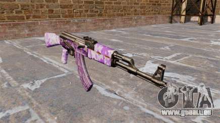 L'AK-47 Violet camo pour GTA 4