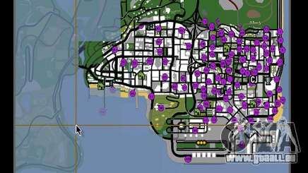 Tags Map Mod v1.0 für GTA San Andreas
