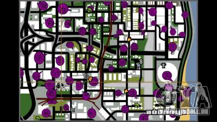 Tags Map Mod v1.2 pour GTA San Andreas