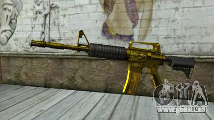 Golden M4 ohne Augenlicht für GTA San Andreas