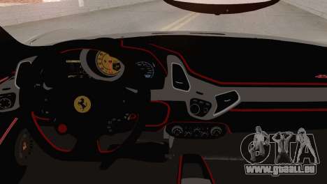 Ferrari 458 Italia für GTA San Andreas