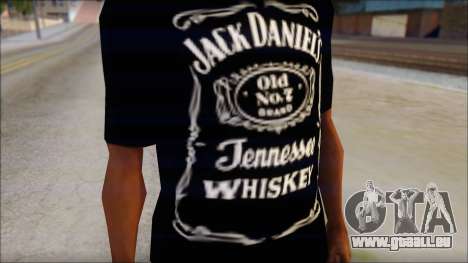 Jack Daniels T-Shirt pour GTA San Andreas
