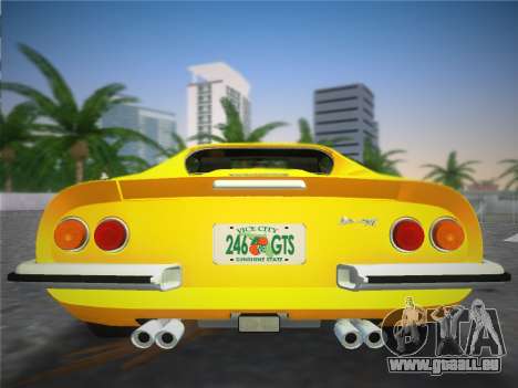 Ferrari 246 Dino GTS 1972 pour GTA Vice City