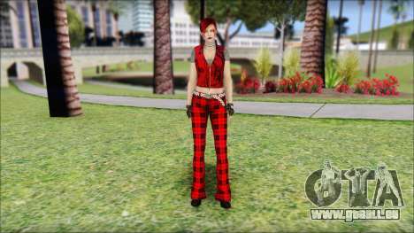 Rock Chicks Red Ped pour GTA San Andreas