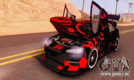 Mitsubishi Lancer EVO X Abstraction für GTA San Andreas