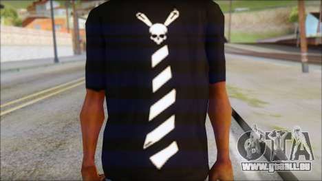 SkullTie T-Shirt pour GTA San Andreas