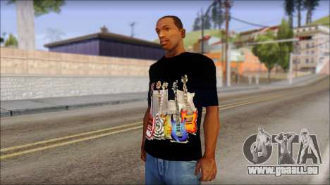 Guitar T-Shirt Mod v2 pour GTA San Andreas