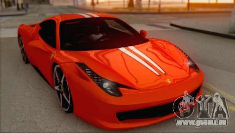 Ferrari 458 Italia pour GTA San Andreas