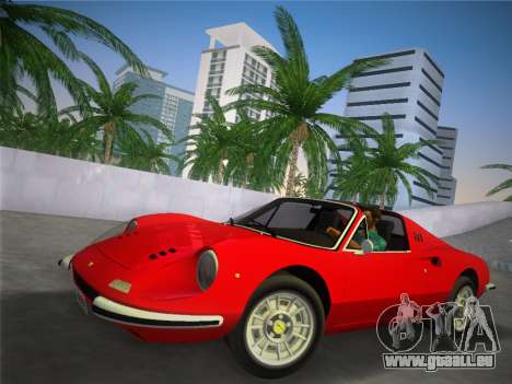 Ferrari 246 Dino GTS 1972 pour GTA Vice City