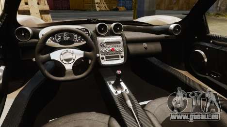 Pagani Zonda C12S Roadster 2001 v1.1 PJ4 pour GTA 4