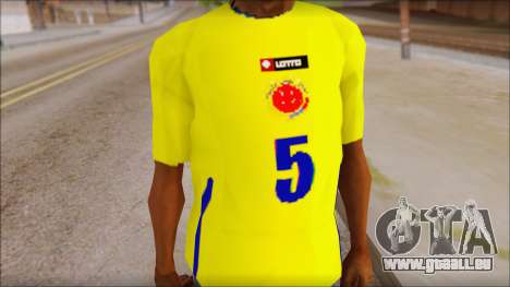 T-Shirt Colombia pour GTA San Andreas