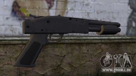 Sawnoff Shotgun from GTA 5 für GTA San Andreas