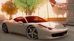 Ferrari 458 Italia pour GTA San Andreas