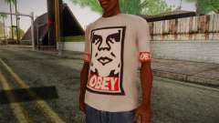 Obey Shirt pour GTA San Andreas