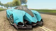 Lamborghini Egoista Concept 2013 für GTA San Andreas