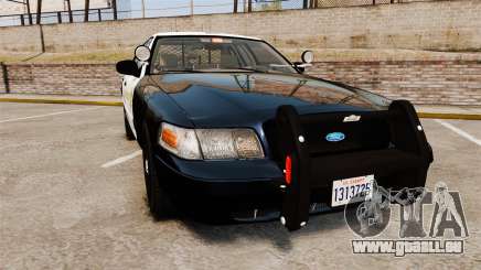 Ford Crown Victoria Sheriff [ELS] Slicktop pour GTA 4