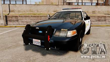 Ford Crown Victoria Sheriff [ELS] Marked pour GTA 4