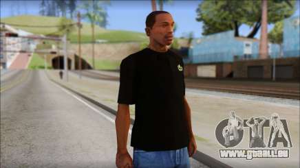 Black Izod Lacoste T-Shirt pour GTA San Andreas