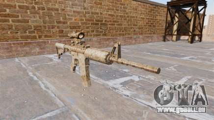 Automatique carabine ME Figure Camo beige pour GTA 4