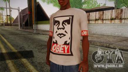 Obey Shirt für GTA San Andreas