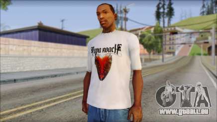 Papa Roach The Best Of To Be Loved Fan T-Shirt pour GTA San Andreas