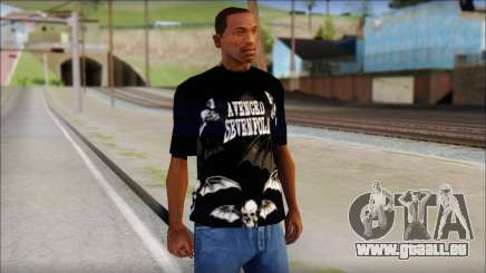 A7X Deathbats Fan T-Shirt Black für GTA San Andreas