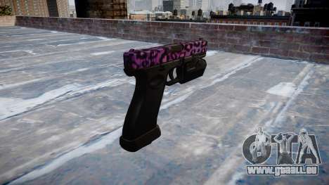 Pistolet Glock 20 party rock pour GTA 4