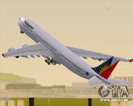 Airbus A340-313 Philippine Airlines für GTA San Andreas