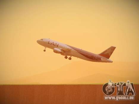 Airbus A320-214 LAN Airlines pour GTA San Andreas