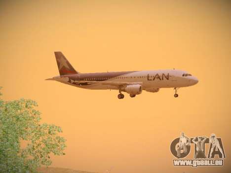 Airbus A320-214 LAN Airlines für GTA San Andreas