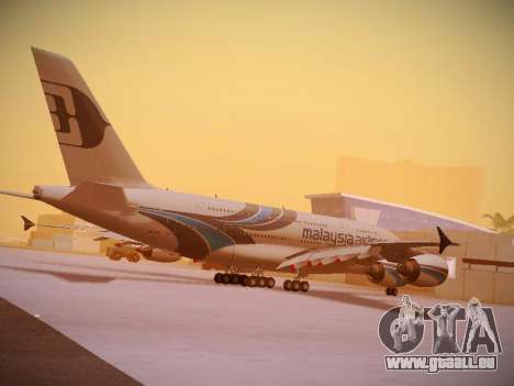 Airbus A380-800 Malaysia Airlines pour GTA San Andreas