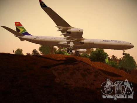 Airbus A340-600 South African Airways pour GTA San Andreas