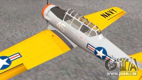 North American T-6 TEXAN N645DS pour GTA San Andreas