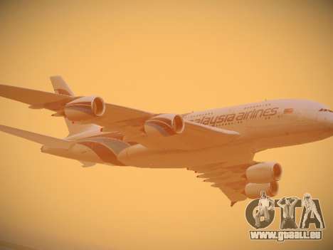 Airbus A380-800 Malaysia Airlines pour GTA San Andreas