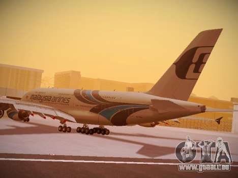 Airbus A380-800 Malaysia Airlines pour GTA San Andreas