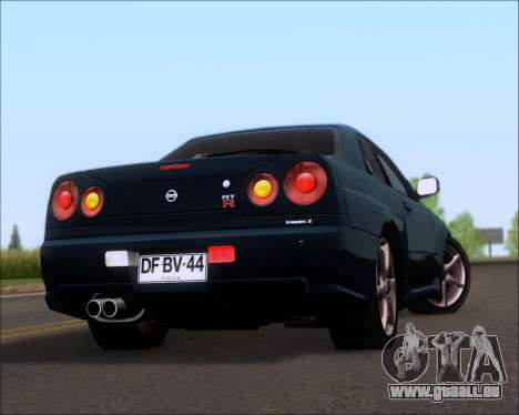 Nissan Skyline GT-R R34 V-Spec II für GTA San Andreas