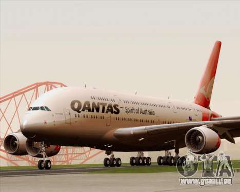 Airbus A380-841 Qantas für GTA San Andreas