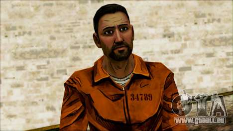 Danny from The Walking Dead: 400 Days pour GTA San Andreas