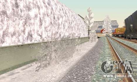 Schnee für GTA Kriminellen Russland beta 2 für GTA San Andreas