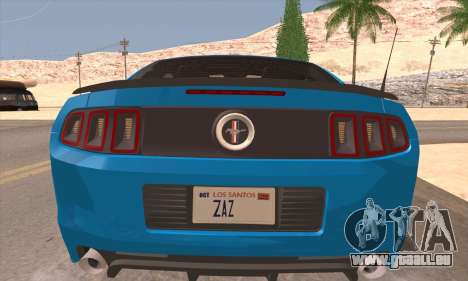 Ford Mustang Boss 302 2013 pour GTA San Andreas