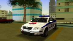 Skoda Octavia Albanian Police Car für GTA Vice City