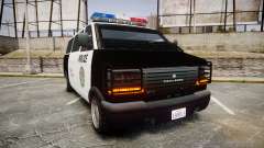 Declasse Burrito Police Transporter ROTORS [ELS] für GTA 4