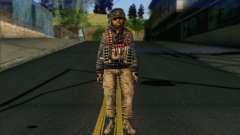Task Force 141 (CoD: MW 2) Skin 16 pour GTA San Andreas